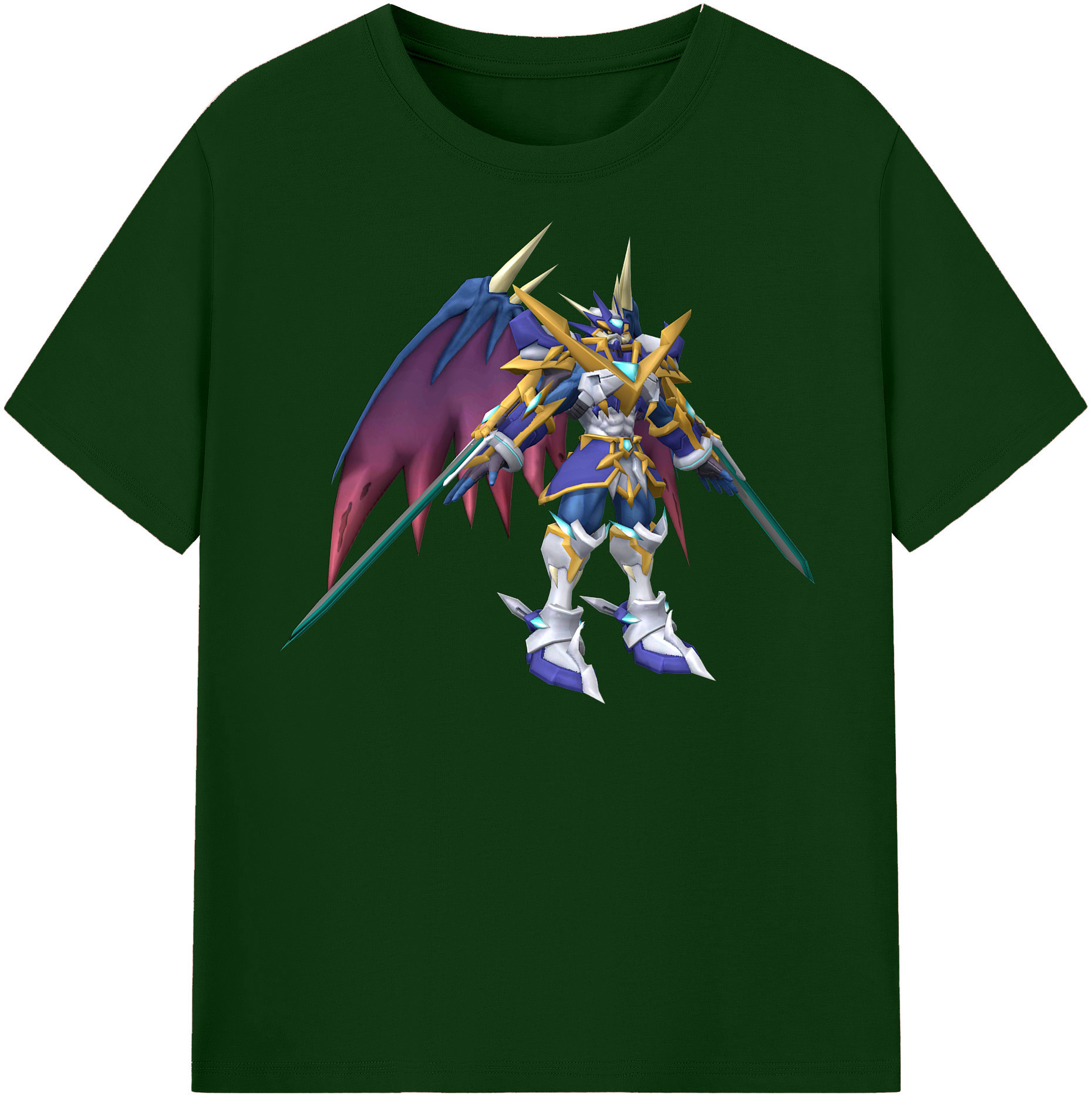 （画像用） Digimon デジタルモンスター/デジモン 綿100％半袖Tシャツ（フロントプリント）